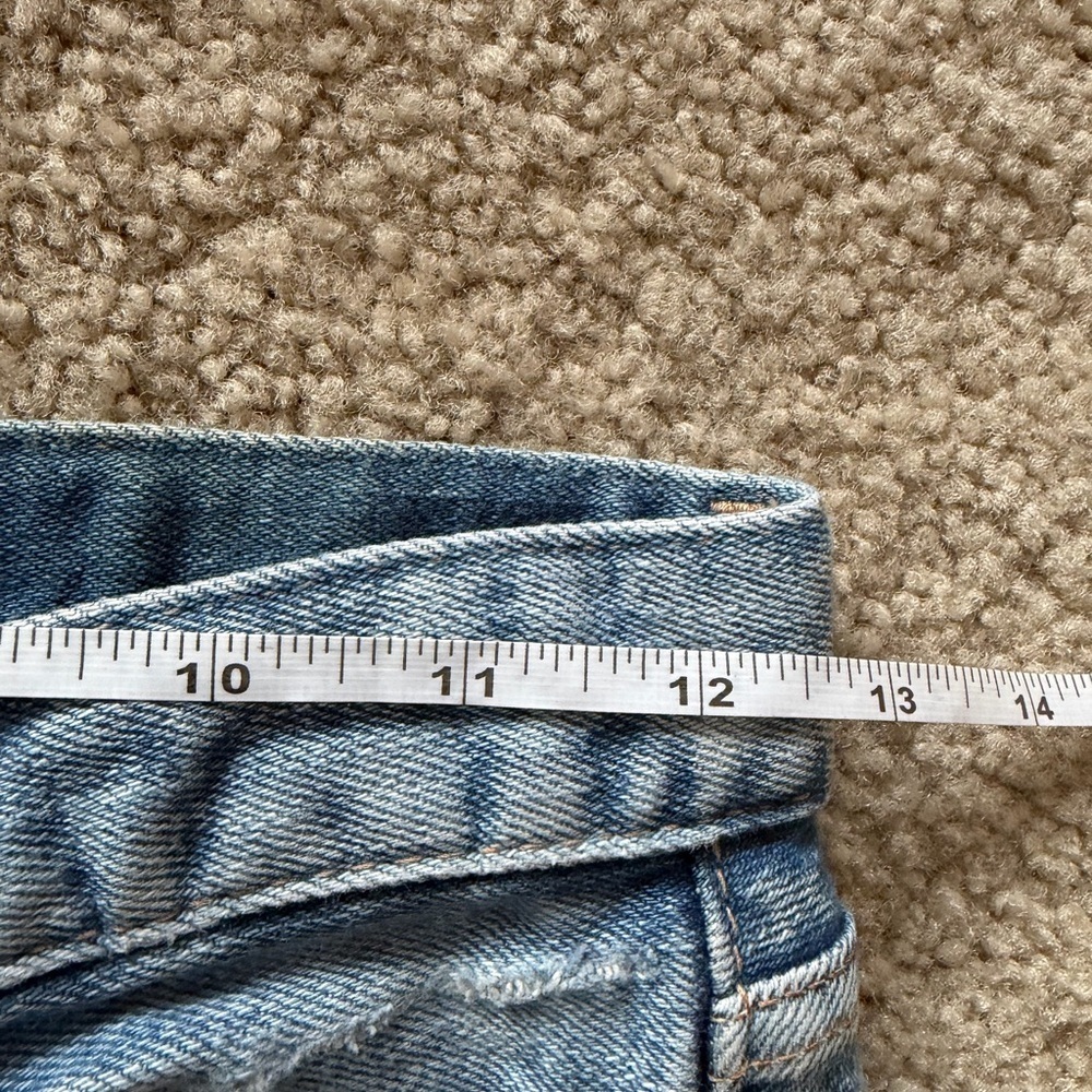 Moussy Vintage Distressed Crop Jeans Women's Helendale Skinny Mid Rise size 24 - Picture 14 of 16